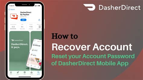 Follow the step by step instructions to get logged back into your account. . Dasher direct account locked